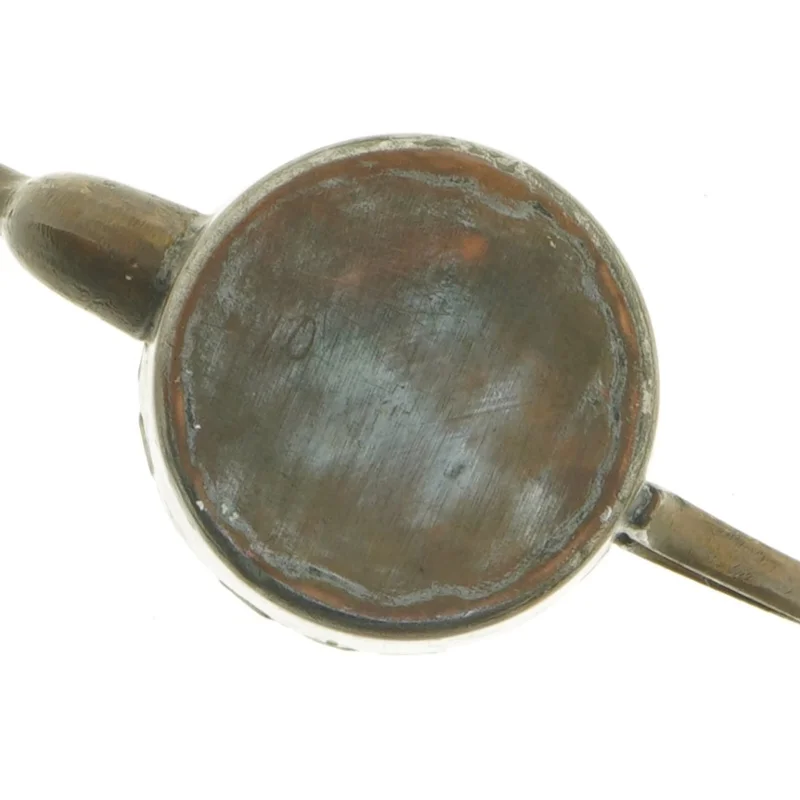 Gammel metalkande (str. 16 x 8 x 7 cm)