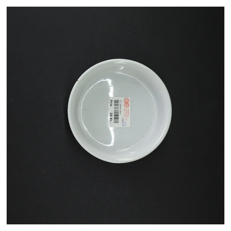 Hvid porcelænsskål (str. 13 x 5 cm)