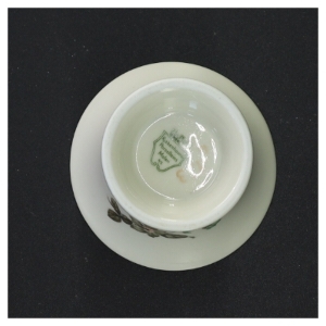 Vase fra Københavns Porcellains Maleri (str. 10 x 9 cm)