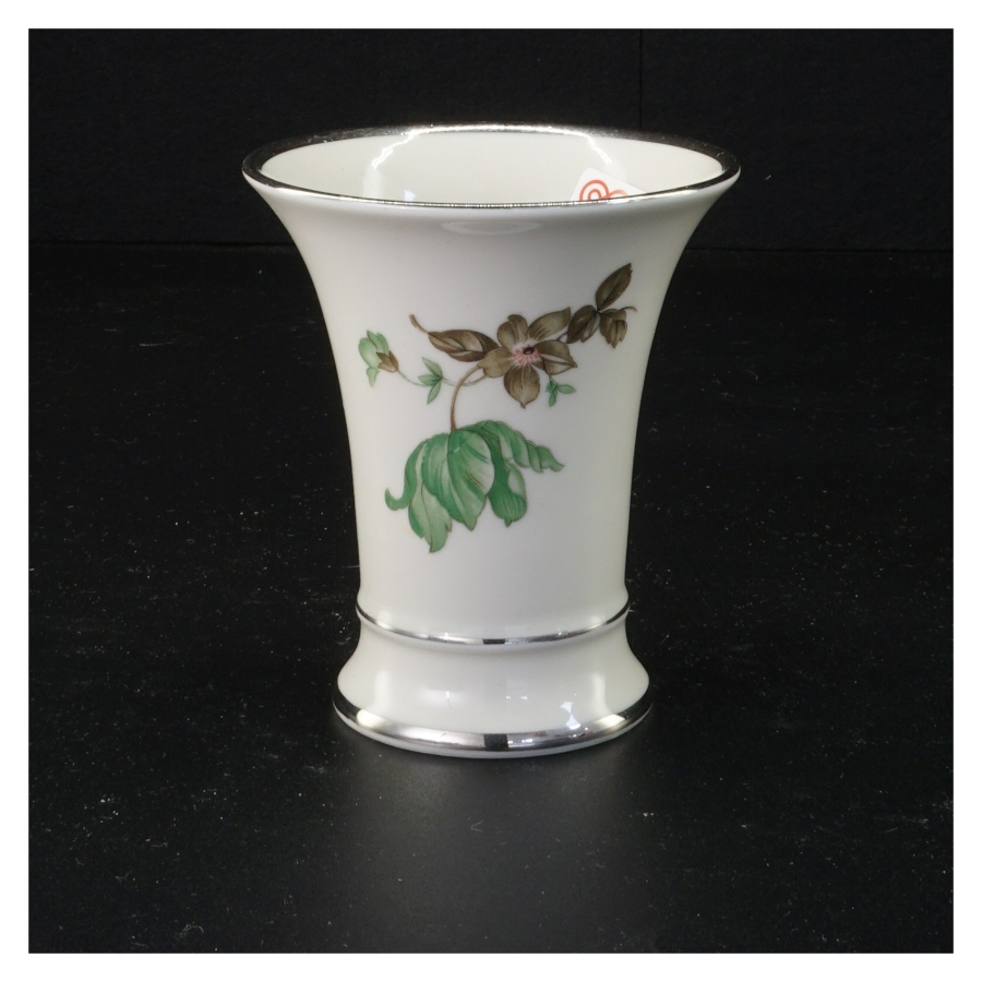 Vase fra Københavns Porcellains Maleri (str. 10 x 9 cm)