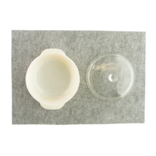 Glasskål med låg fra Fire King