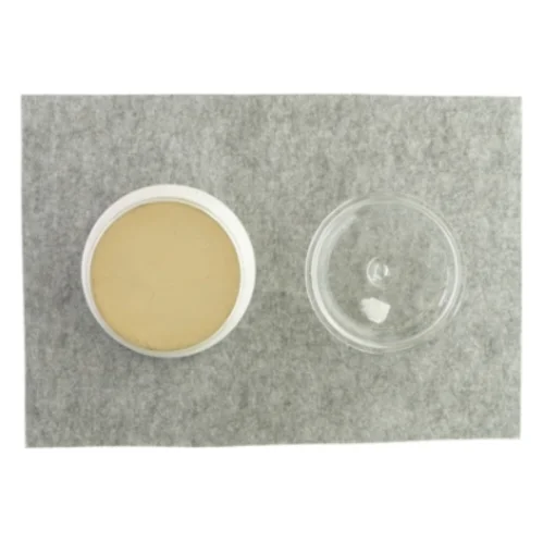 Rund porcelæns skål med låg