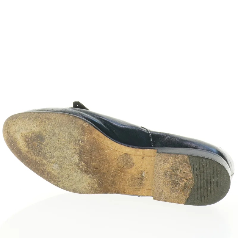 Sort-hvide snøresko fra Marconi (str. 38,5)