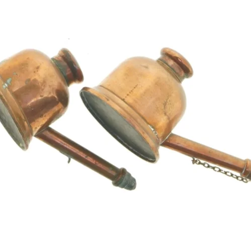 Kobber beholdere (str. 15 x 8 cm)