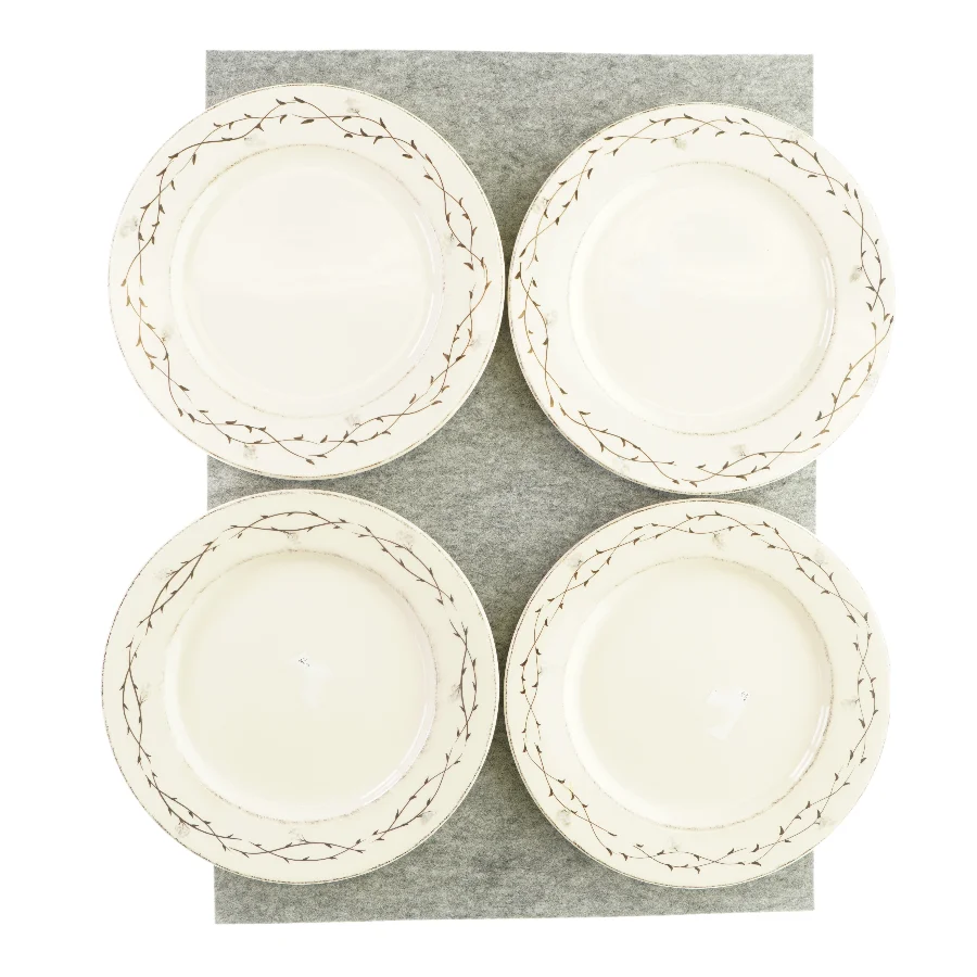 Tallerkener med mønster (10 stk)
