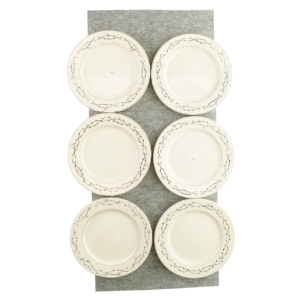 Tallerkener med mønster (10 stk)