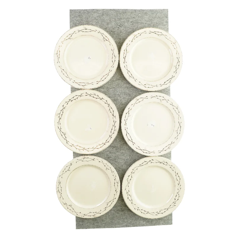 Tallerkener med mønster (10 stk)
