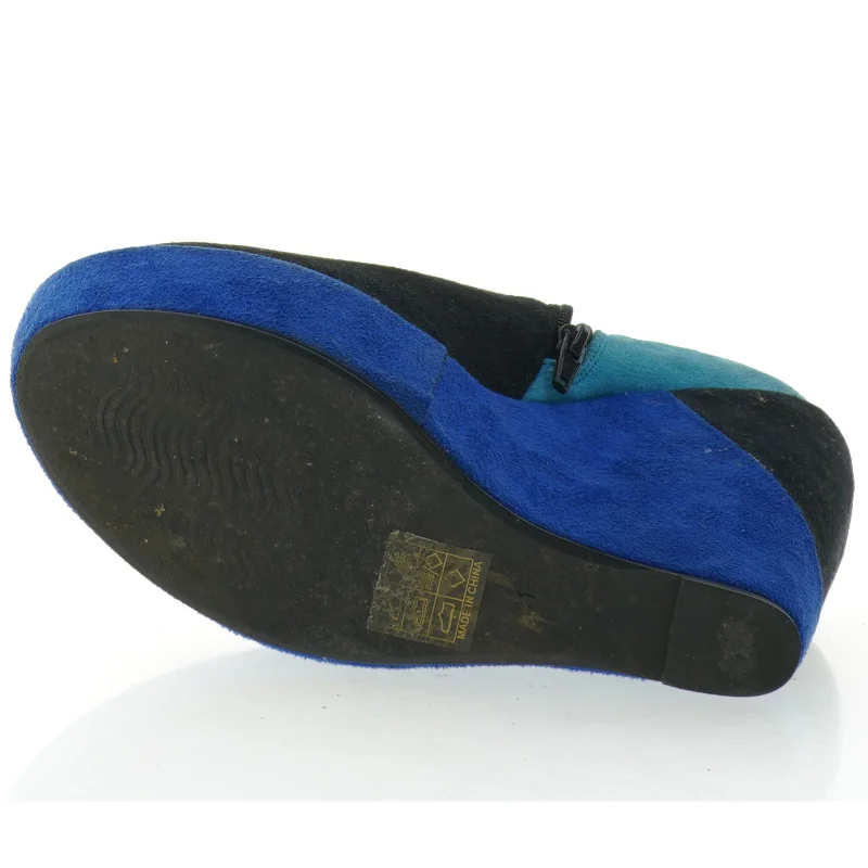 Farverige kilehælsko fra Sugarfree Shoes (str. 41)