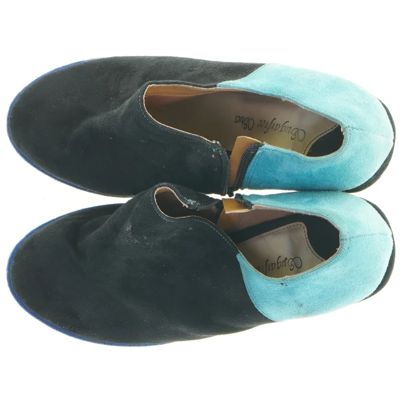 Farverige kilehælsko fra Sugarfree Shoes (str. 41)