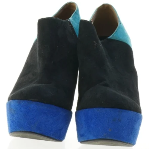 Farverige kilehælsko fra Sugarfree Shoes (str. 41)