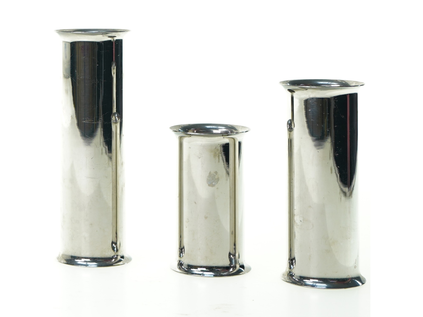 Lysestager / Vaser fra Menu Danish steel House (str. 15 x 5 cm 9 x 5 cm 11 x 5 cm)