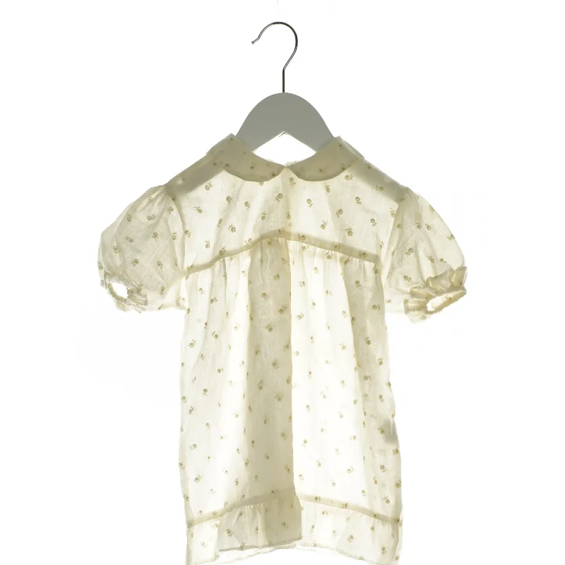 Lys kjole med indershorts fra Bams og Bine (str. 80)