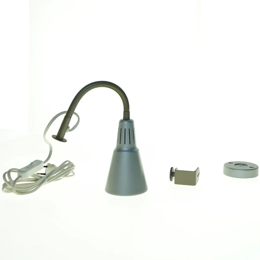 Skrivebordslampe med klemme (str. 23 x 9 cm)