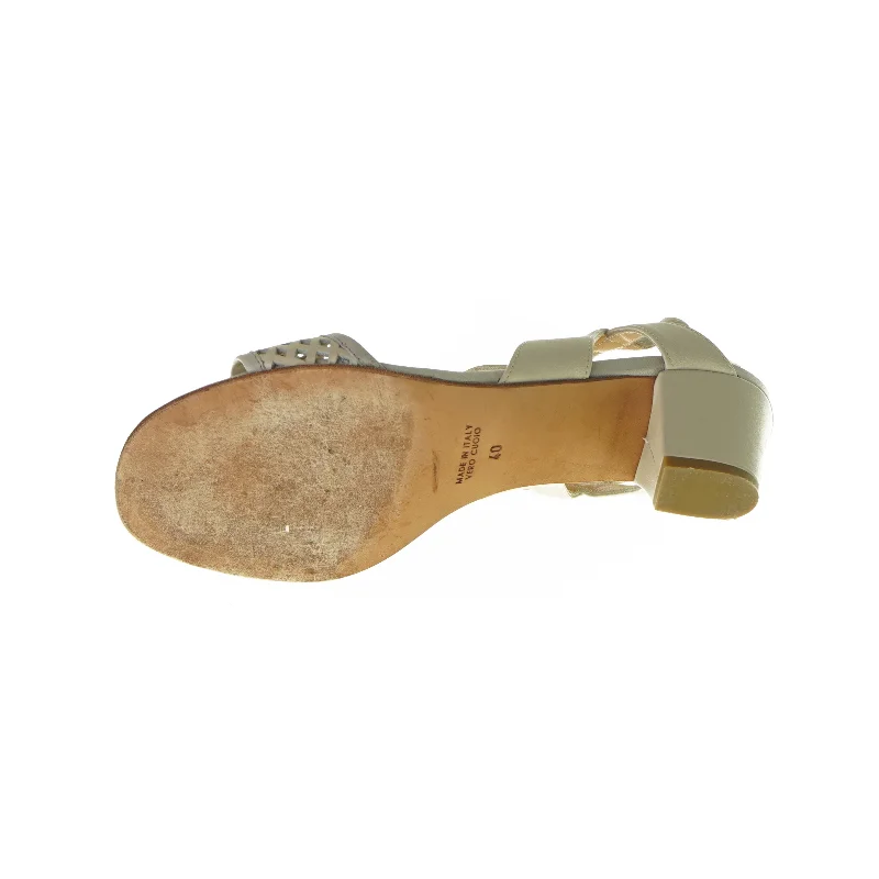 Sandal med hæl fra Isabell (Str. 40)