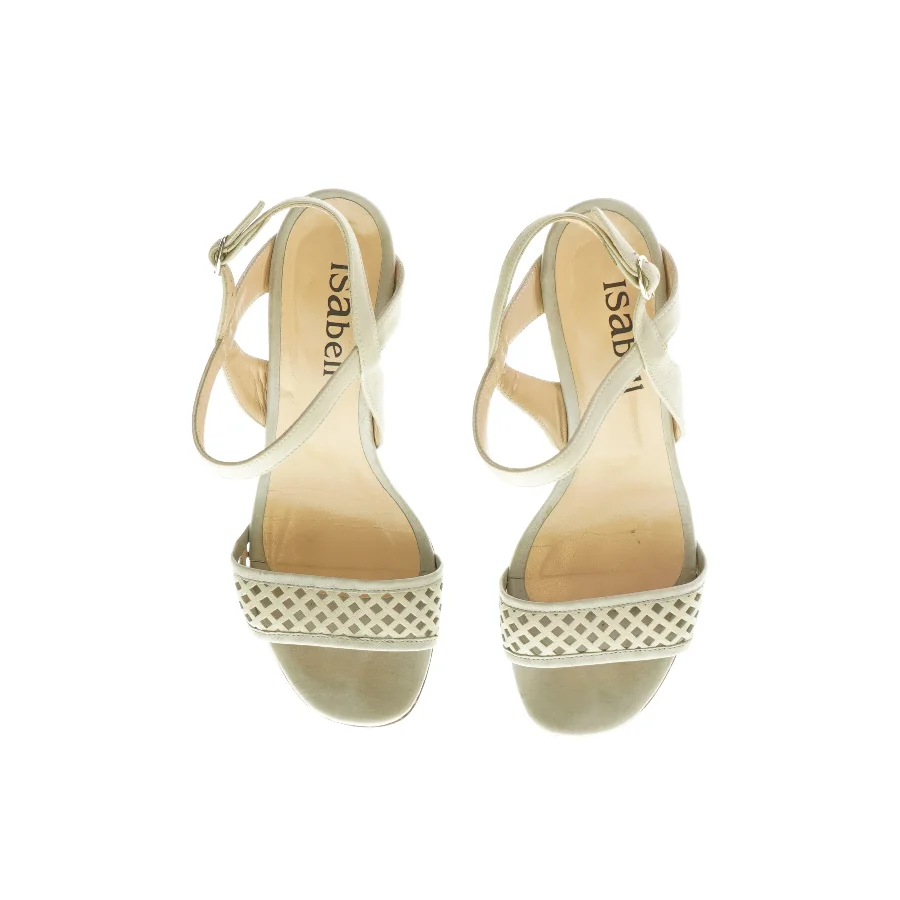 Sandal med hæl fra Isabell (Str. 40)