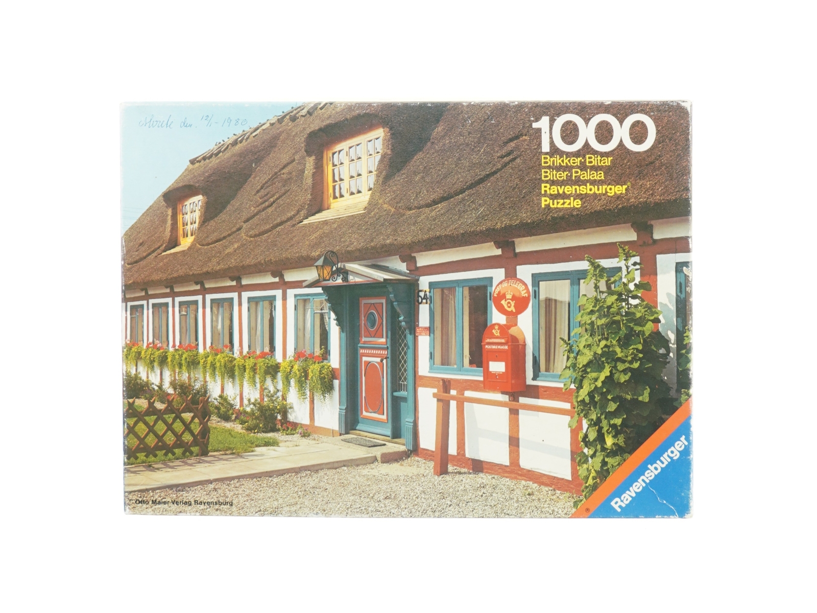 Puslespil, 1000 fra Ravensburger (str. 37 x 27 cm)