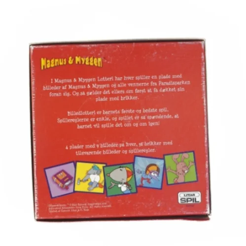 Magnus og myggen billedlotteri (str. 22 x 22 cm)