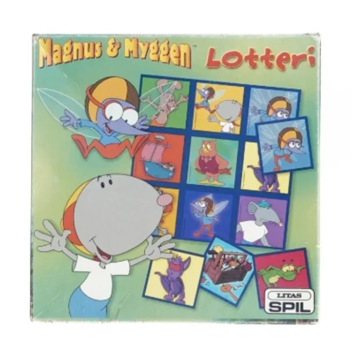 Magnus og myggen billedlotteri (str. 22 x 22 cm)