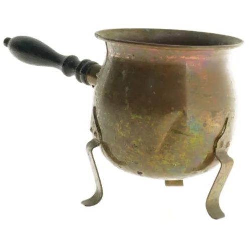 Antik kobberkedel (str. 11 x 11 cm)