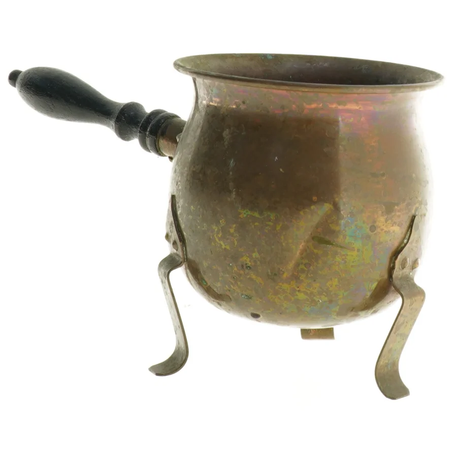 Antik kobberkedel (str. 11 x 11 cm)