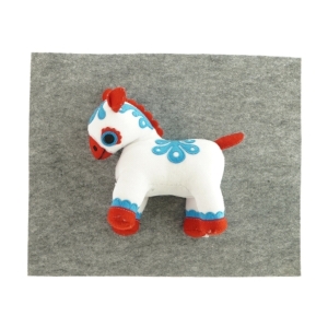 Hestebamse med lynlås fra Brio