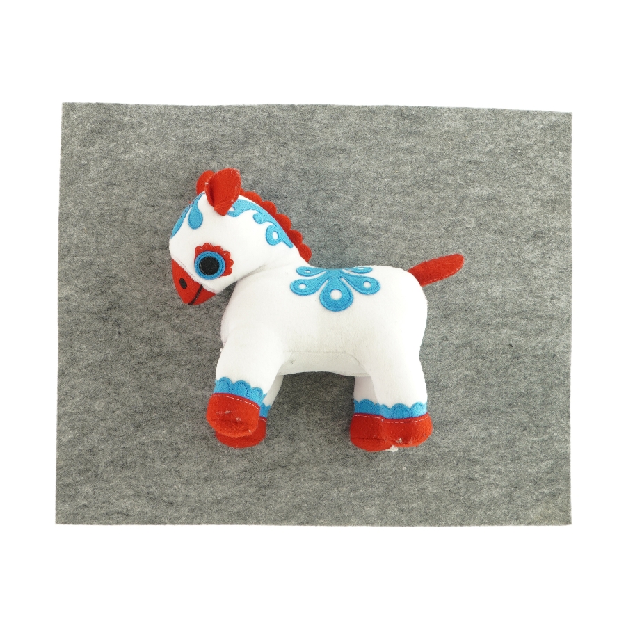 Hestebamse med lynlås fra Brio