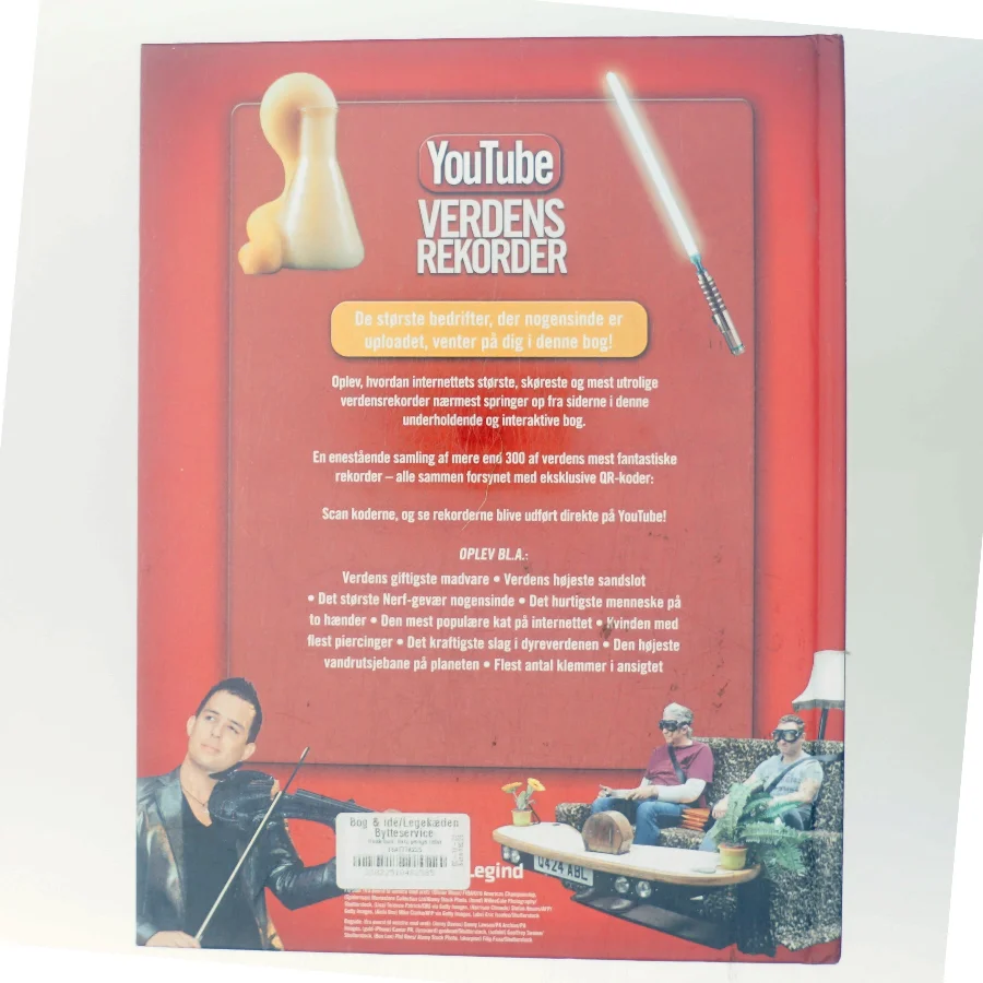 YouTube Verdensrekorder af Adrian Besley (Bog)