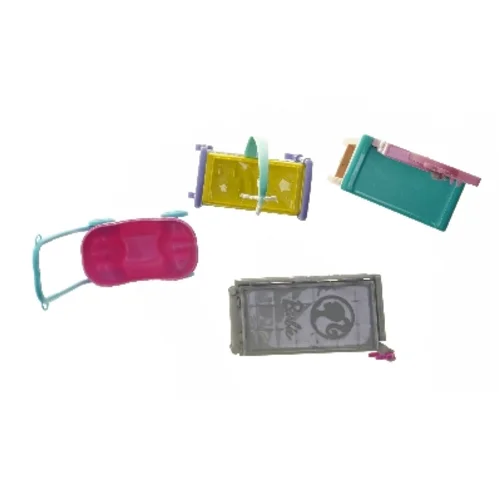 Legetøjssæt med dukketilbehør fra Barbie (str. 29x9 cm)