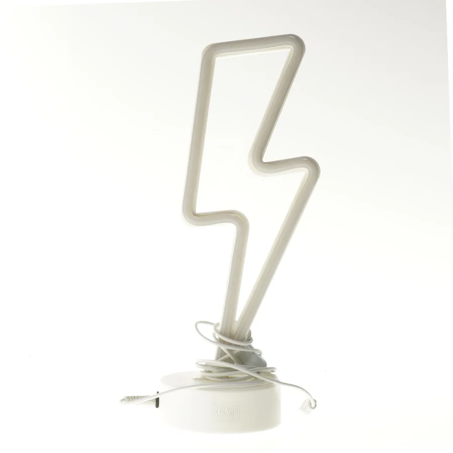 Lynformet bordlampe fra Legami (str. 32 cm)
