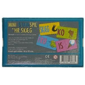 Mini stavespil med Hr. Skæg fra Krea (str. 20x12 cm)