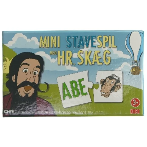 Mini stavespil med Hr. Skæg fra Krea (str. 20x12 cm)