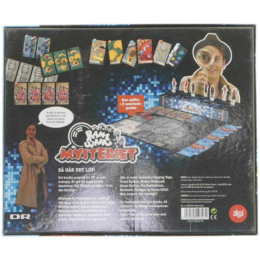 Ramajang Mysteriet brætspil fra Alga (str. 31,5x26 cm)