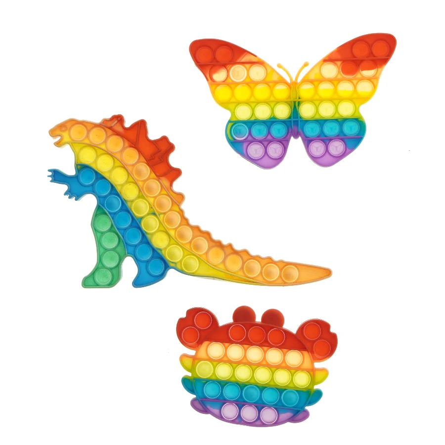 Pop it legetøj sæt (str. 30,5 cm)