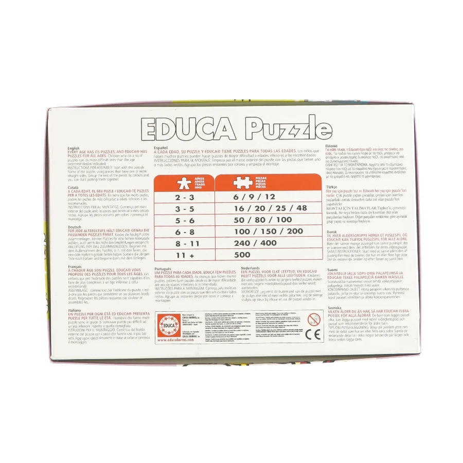 2 puslespil med 20 brikker fra Hello Kitty