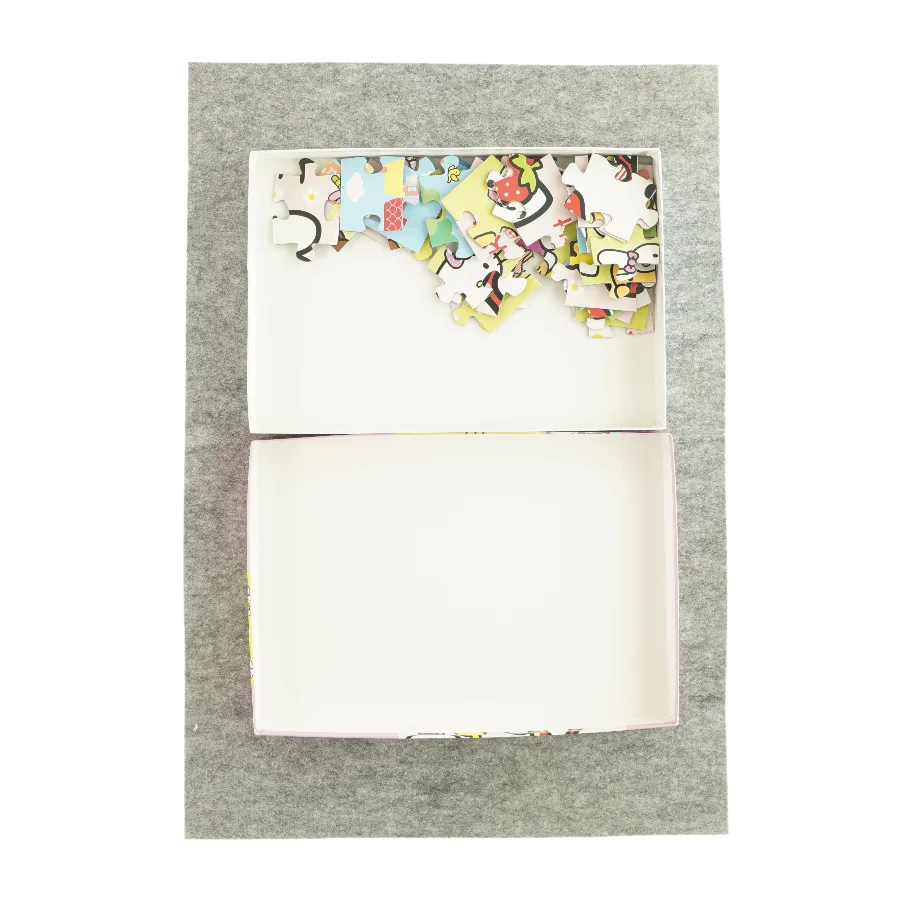 2 puslespil med 20 brikker fra Hello Kitty