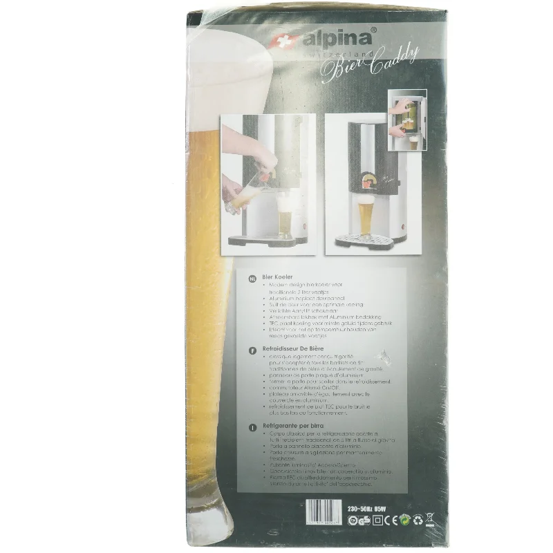 Ølkøler fra Alpina (str. 58 x 28 x 28. cm) helt ny, og ubrugt kvalitet fra sweiz