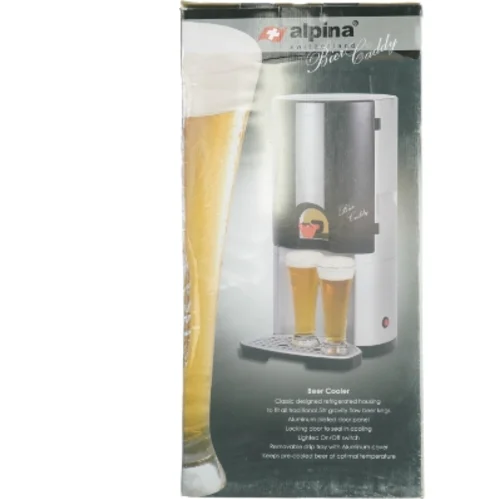 Ølkøler fra Alpina (str. 58 x 28 x 28. cm) helt ny, og ubrugt kvalitet fra sweiz