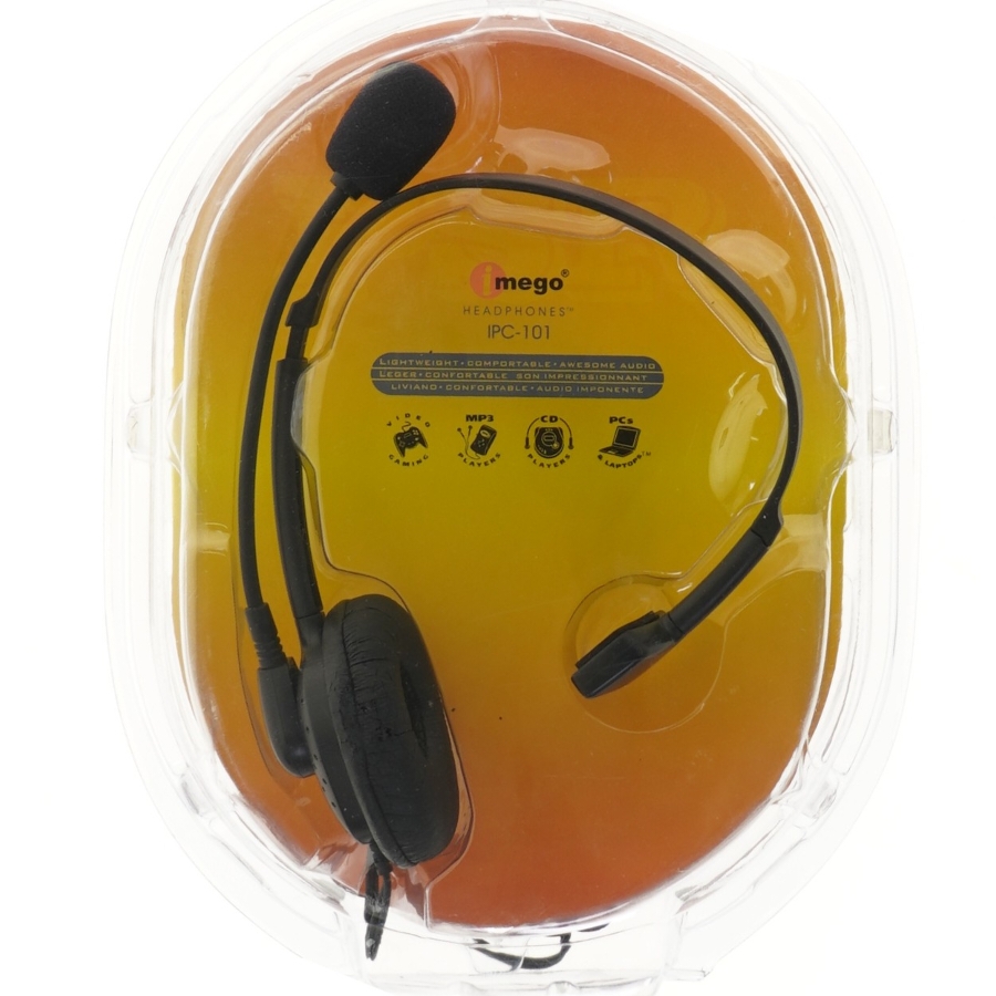 Imego IPC-101 headsets med mikrofon fra Imego