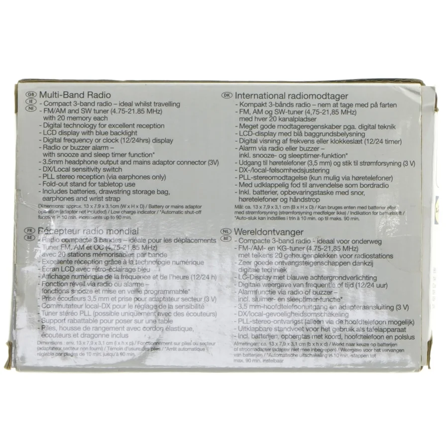 SilverCrest Multi-Band Radio fra SilverCrest (str. 13x8 cm)