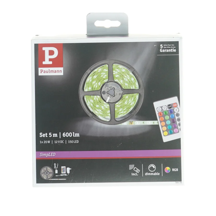 LED lysbånd sæt fra Paulmann (str. 500 x en x 0,3 cm)helt nyt og ubrugt.