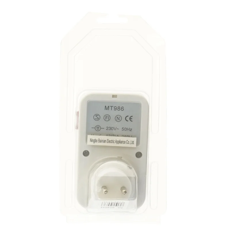 Mekanisk timer til stikkontakt (str. 12 cm)