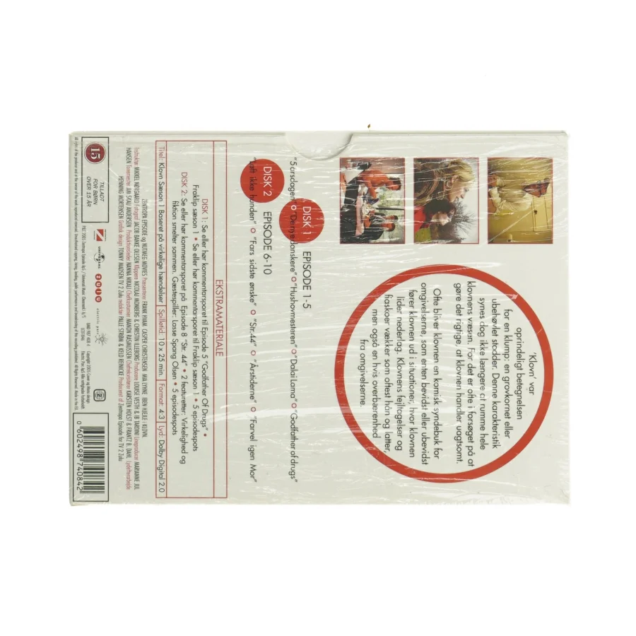 DVD-boks, Klovn - Sæson 1