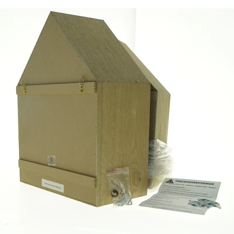 Reolsæt med 3 dele fra Home Creation (str. 25 x 24 x 13,5 cm 40 x 29 x 15,5 cm 45 x 34 x 17,5 cm)