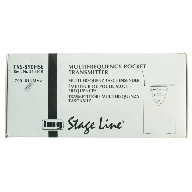 Multifrekvens lommesender fra Stage Line (str. 34 x 13 x 7 cm) ny.