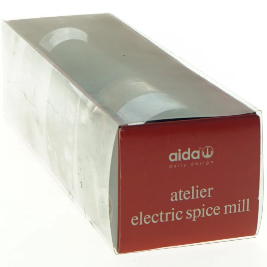 Elektrisk krydderikværn fra Atelier (str. H 22. ø 5,5), ny og ubrugt