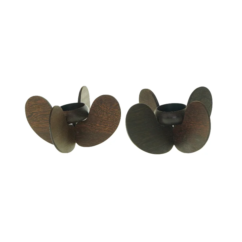 Krav lysestager 2 styk til fyrfadslys