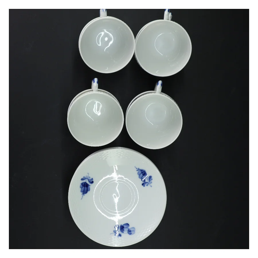 Royal Copenhagen kaffekopper og underkopper fra Royal Copenhagen (str. Ø 14 cm 7 cm)