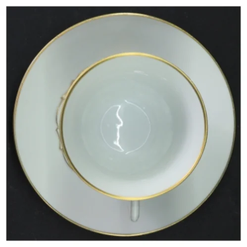 Porcelænskop med underkop fra B&G (str. Ø 16 cm 9 cm)