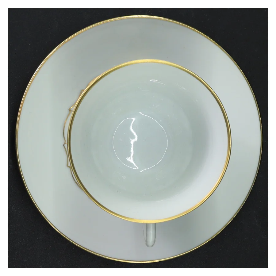 Porcelænskop med underkop fra B&G (str. Ø 16 cm 9 cm)