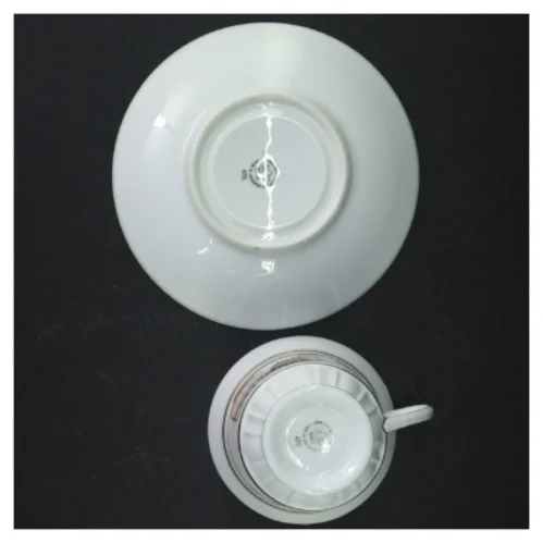 Porcelænskop med underkop fra B&G (str. Ø 16 cm 9 cm)